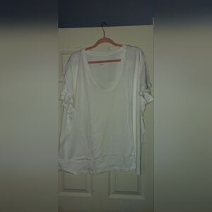 Classic White Short Sleeve Tee 3x